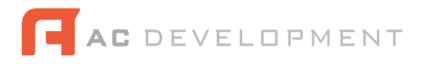 AC Development logo.
